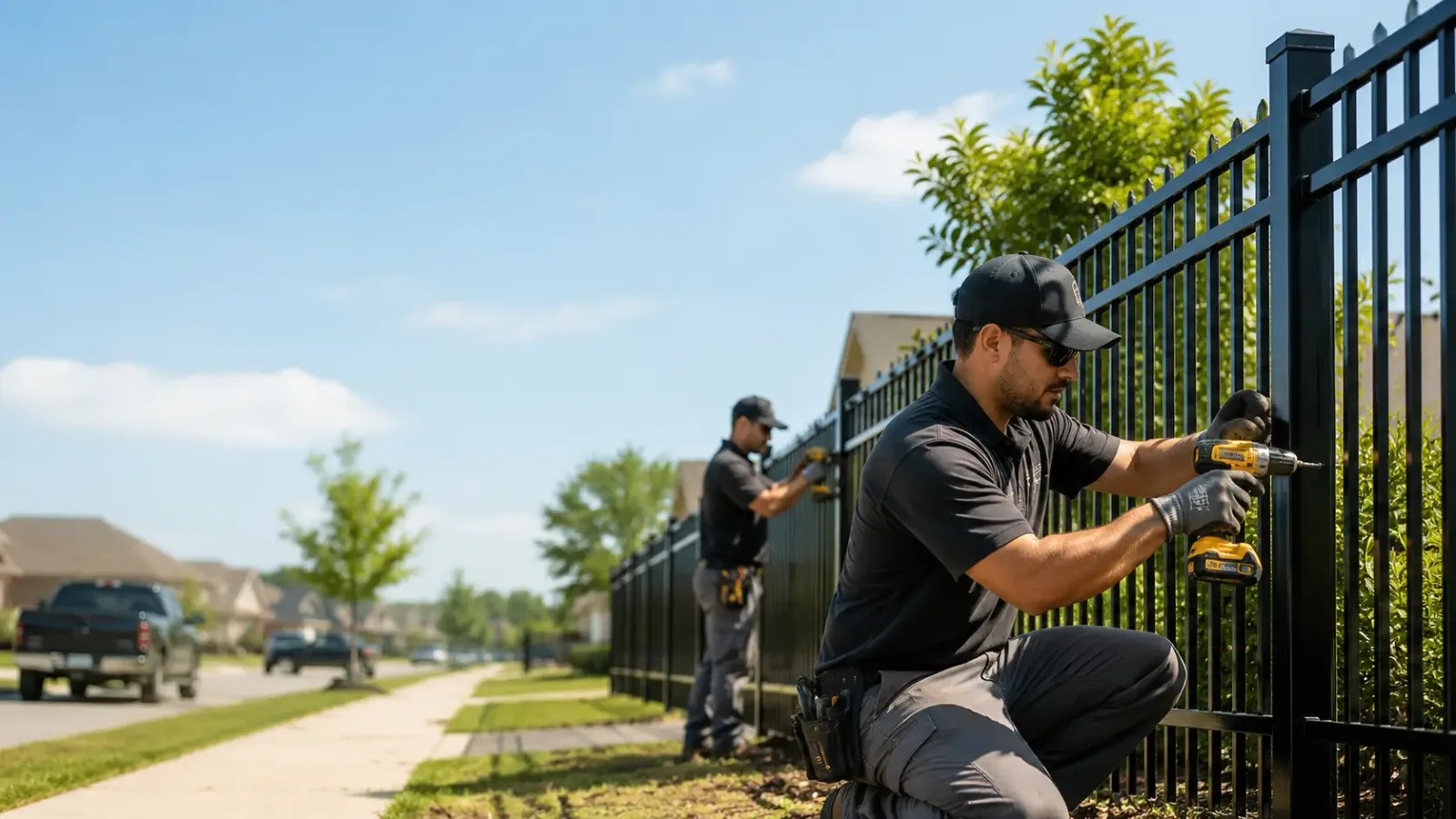 Metal Fence Installation in Amherst, MA